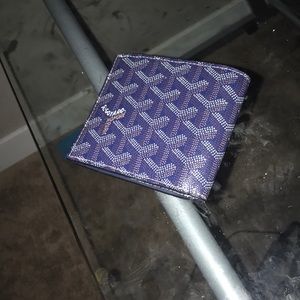 Goyard Wallet (blue)